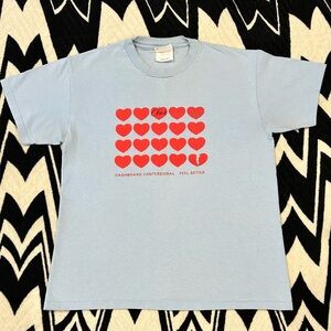 Dashboard Confessional Vintage Y2K Tee - Blue